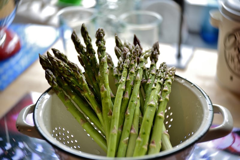 Vegetables in the kitchen